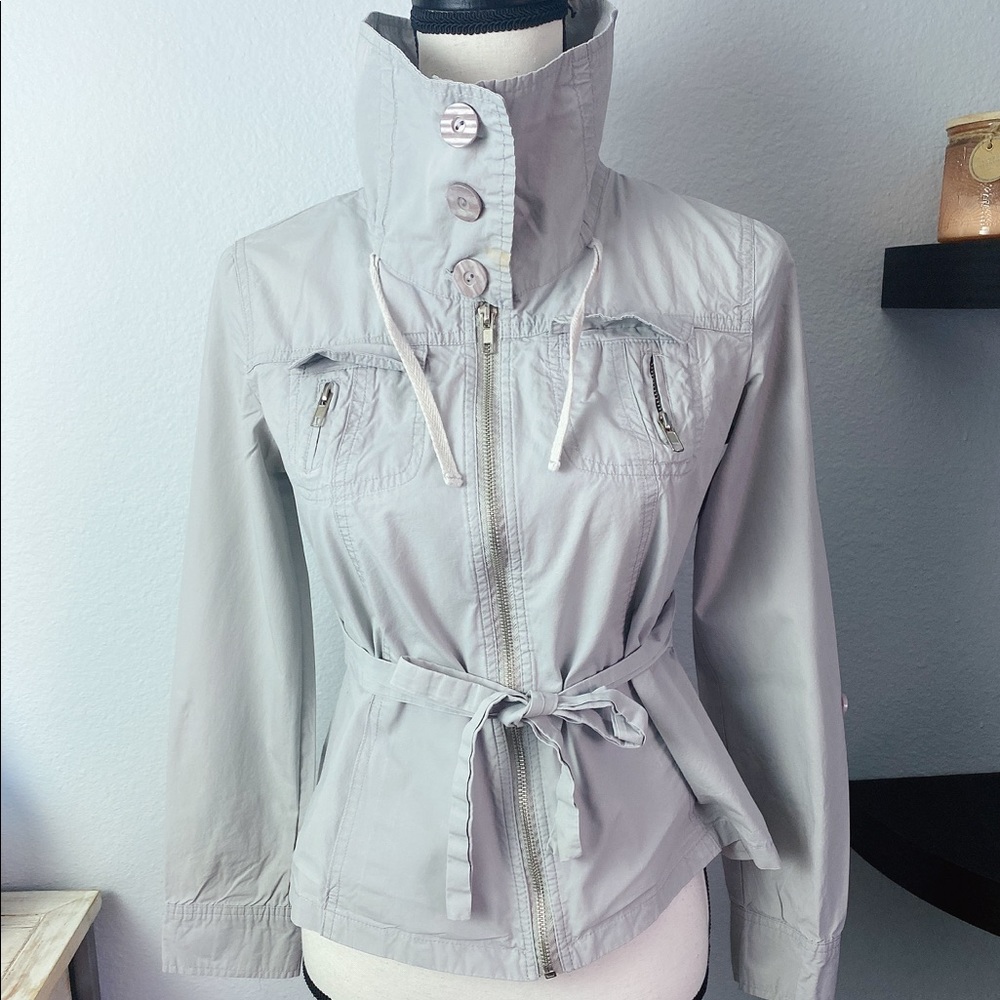 a. maglia Gray Trench Coat